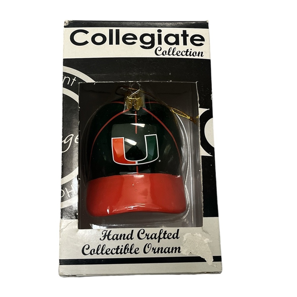 Miami Hurricanes Collegiate Collection ornament